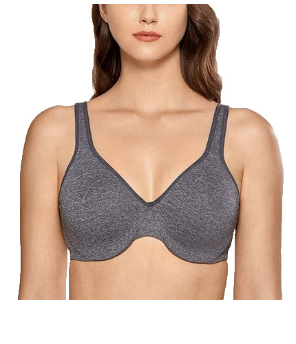 Delimira black marl bra - delimira, 34f