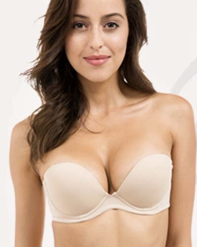 Delimira beige strapless - delimira,