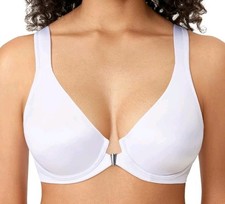 Delimira white front fastening