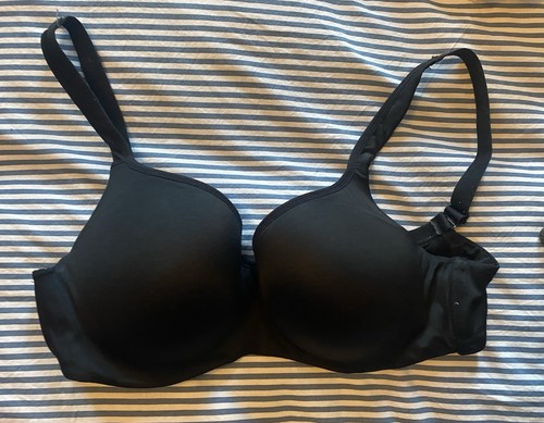 Delimira black shirt bra - t-shirt,