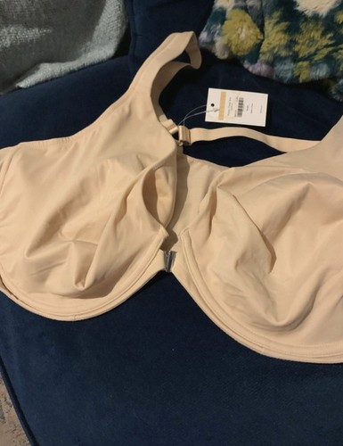 Bra 46e front fastening - fastening, nwt
