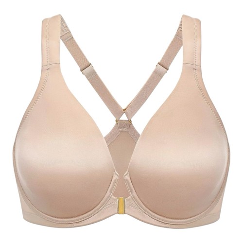 Delimira front closure bra - front,