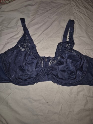 Delimira women bra blue 48d - women's,